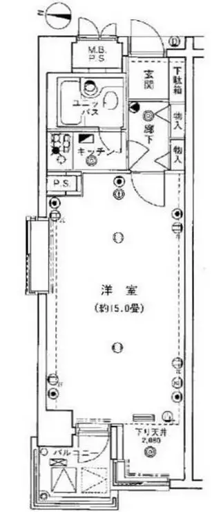 メゾン文京関口2 9階階 間取り