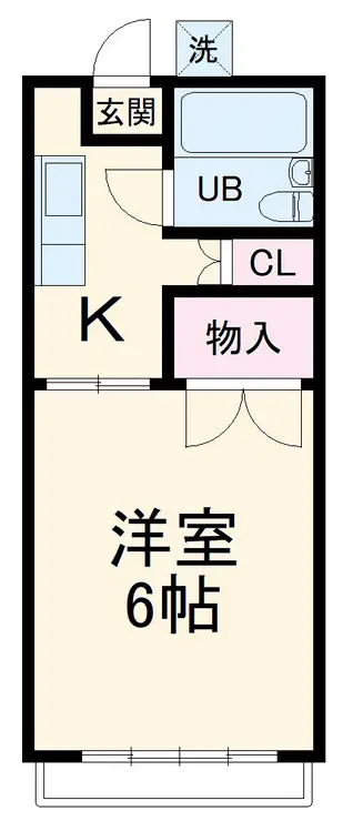 レピュート南屋 1階階 間取り