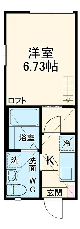 レジェンド本牧 2階階 間取り