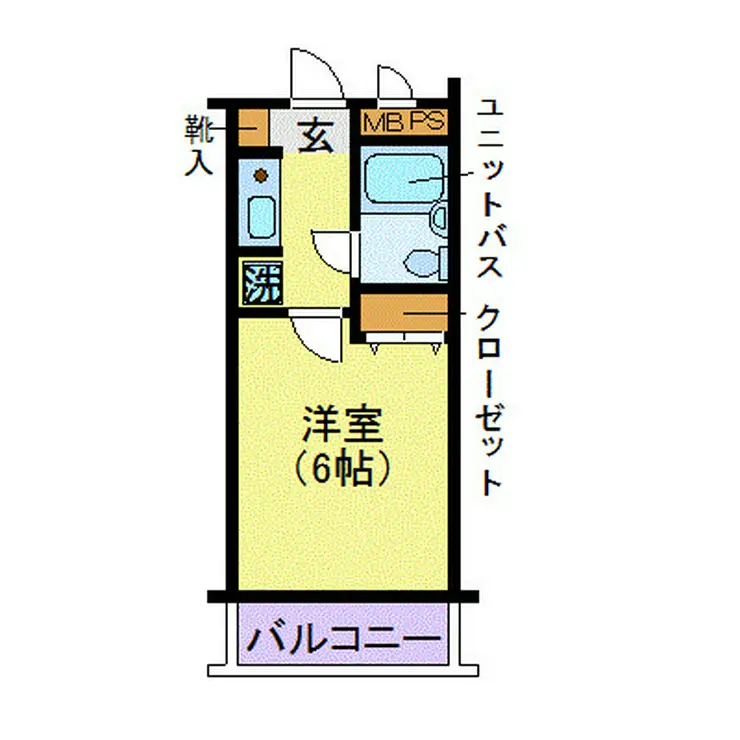 日神パレステージ橋本 2階階 間取り