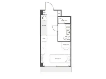 日神パレス八王子(ワンルーム/5階)の間取り写真