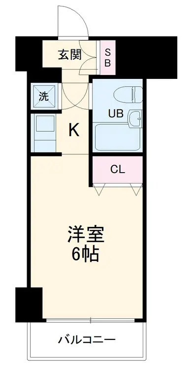 ライオンズマンション横浜大通り公園第3 2階階 間取り