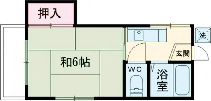 メゾン秀和 2階階 間取り