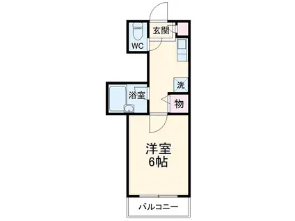 メゾン東陽日吉マンション(1K/1階)の間取り写真