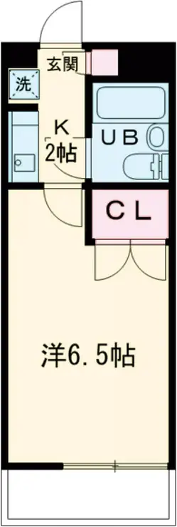 センチュリー目黒原町 1階階 間取り