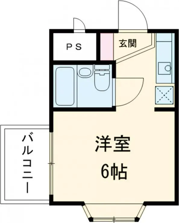 ユースフル駒沢大学 2階階 間取り