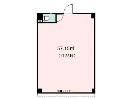 フレンドシップ99(ワンルーム/1階)の間取り写真