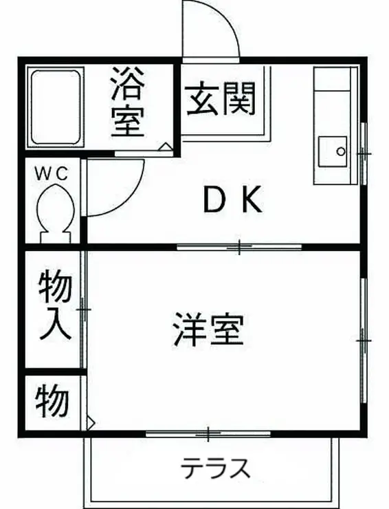 ローズヒル城山 2階階 間取り