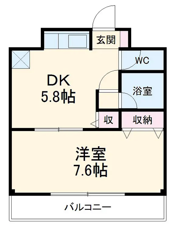 アソルティ関内大通公園 2階階 間取り