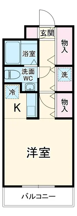 レクエルド 3階階 間取り