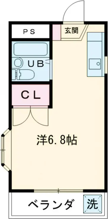 NNハイツ 3階階 間取り