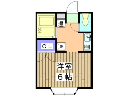 小華マンション(1K/1階)の間取り写真