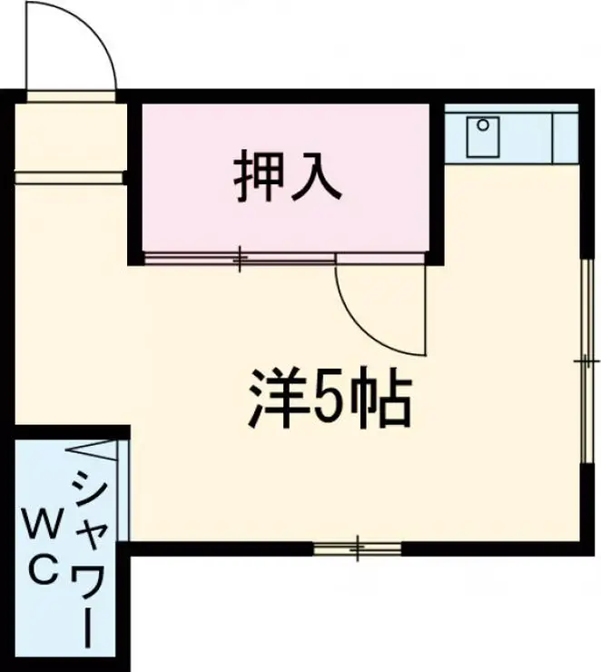 コーポM 2階階 間取り