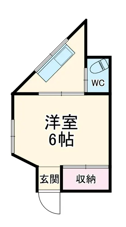 すずらんビル 2階階 間取り