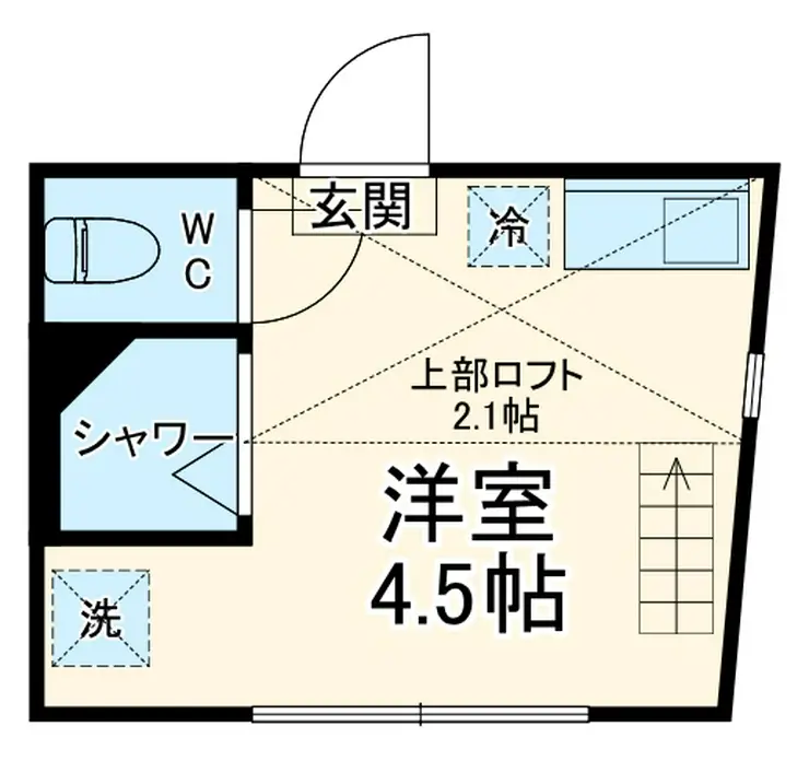 TM上平間 2階階 間取り