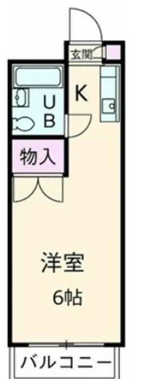 ユースフル三軒茶屋 1階階 間取り