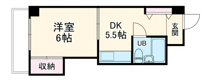 ブルーリーフ・K 3階階 間取り
