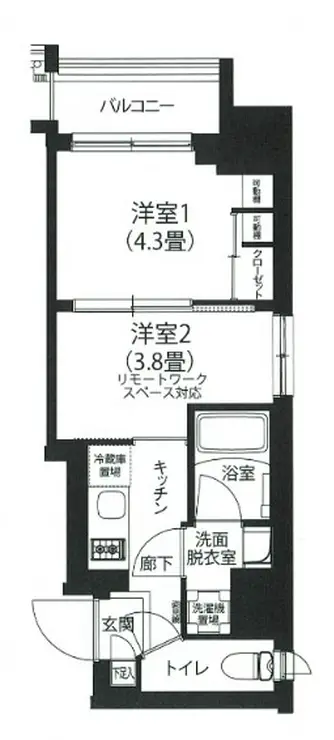 アイル プレミアム駒込 9階階 間取り