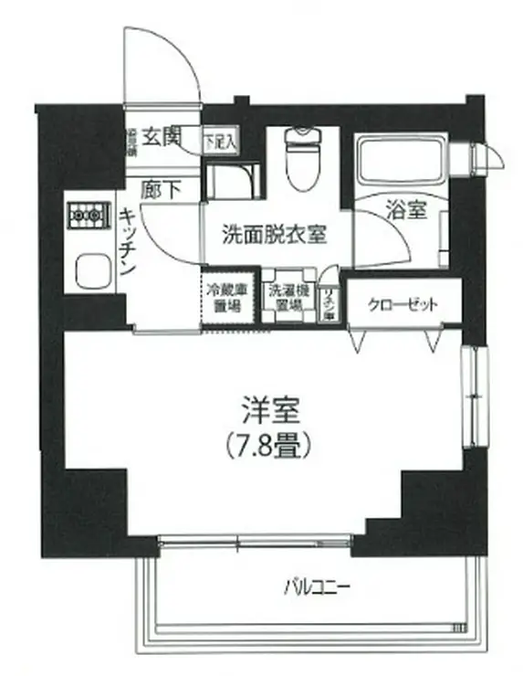アイル プレミアム駒込 5階階 間取り