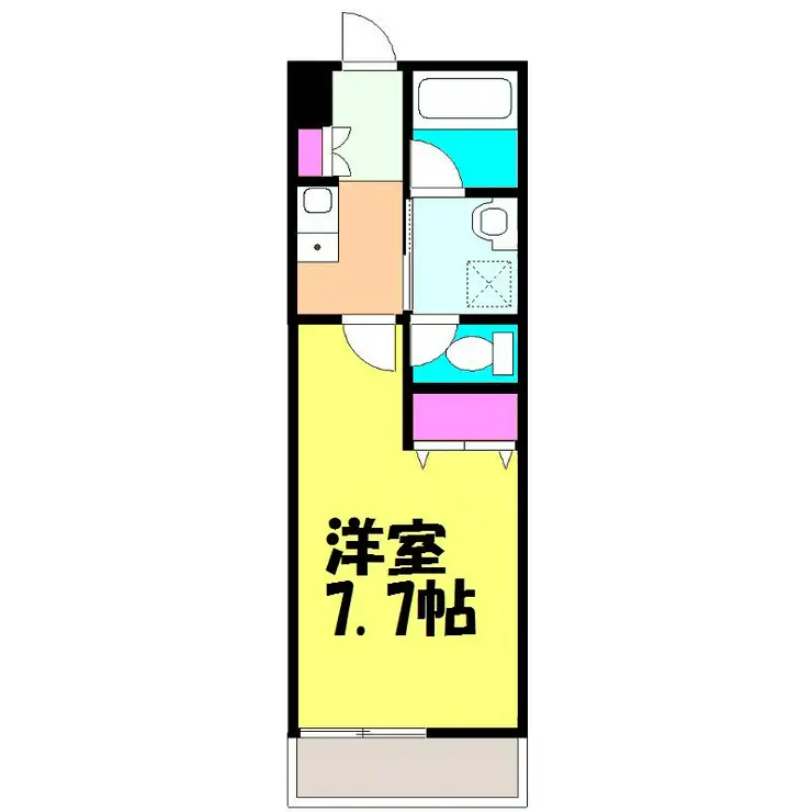 センタービレッジ常盤平 3階階 間取り