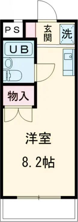 ラピュタ浜田山 1階階 間取り
