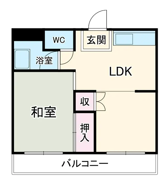 シャトー鴻ノ台 3階階 間取り