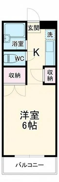 ベルテ鷺沼 2階階 間取り