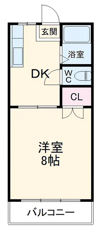 メゾン稲垣 2階階 間取り