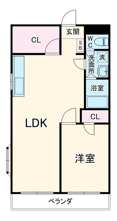 Sマンション上野 3階階 間取り