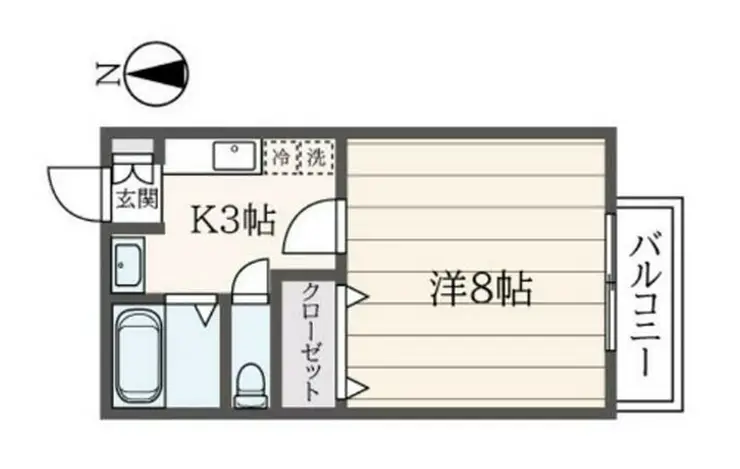 エスポワール 2階階 間取り