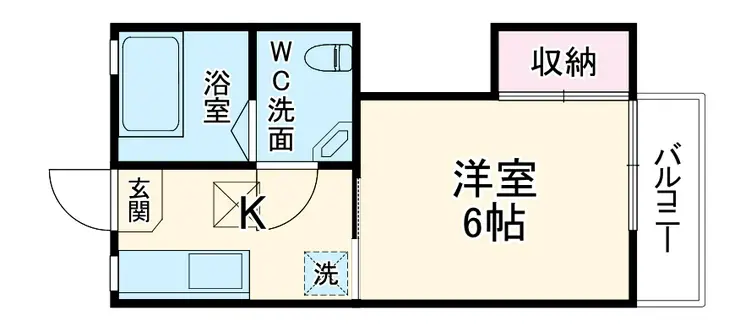 ハイムミツダ 1階階 間取り