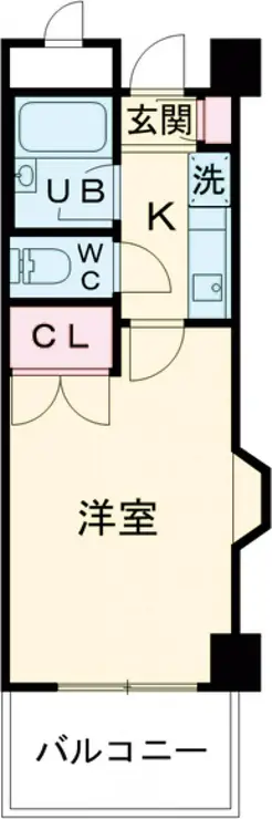 日神パレステージ玉川上水 3階階 間取り