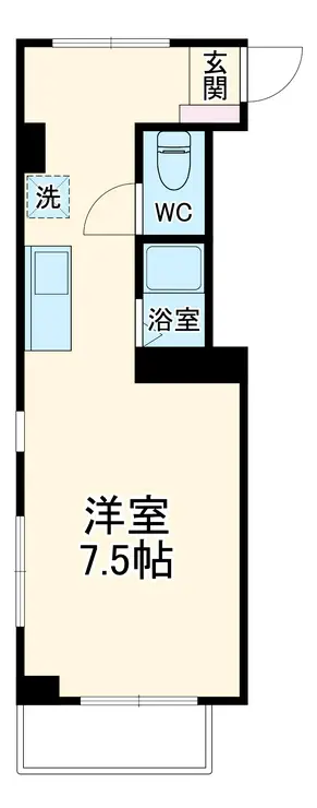 ファーストSビル 3階階 間取り