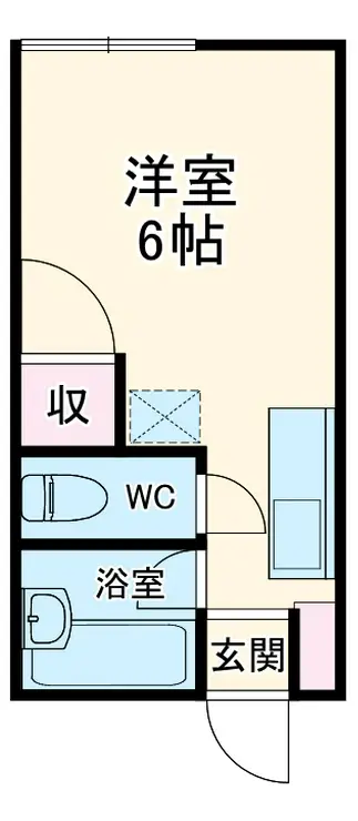 シティハウス南橋本 2階階 間取り