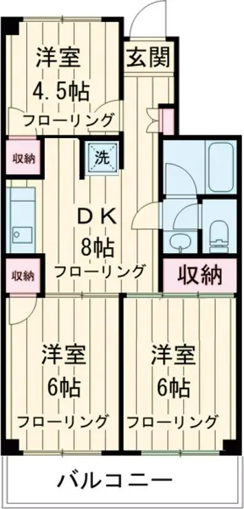 大竹ビル 2階階 間取り