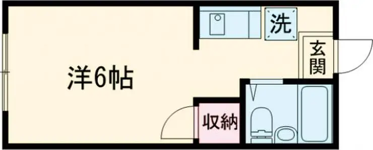 メゾン・ド・三恵 1階階 間取り