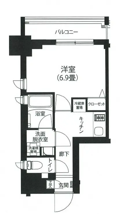 アイル プレミアム駒込 6階階 間取り