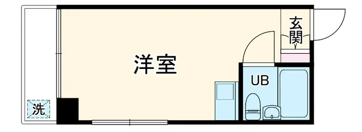 第5メゾン越仙 3階階 間取り