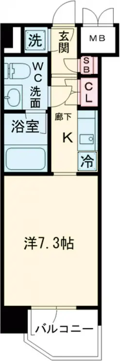 メインステージパーク大山 15階階 間取り