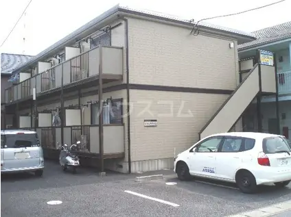 シンコウハイム(1K/1階)の外観写真