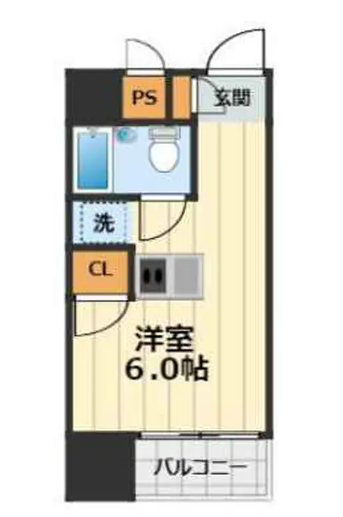 ウィルビラワン 6階階 間取り