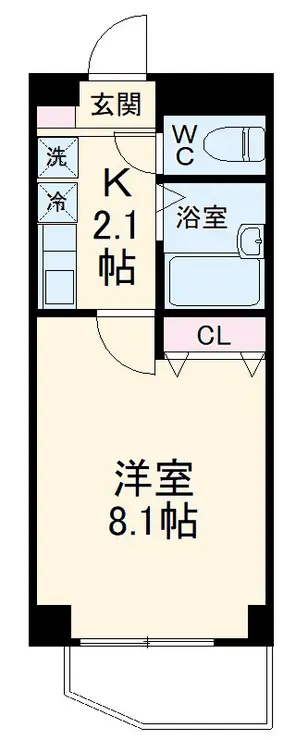スペースアメニティ梶が谷1丁目 2階階 間取り