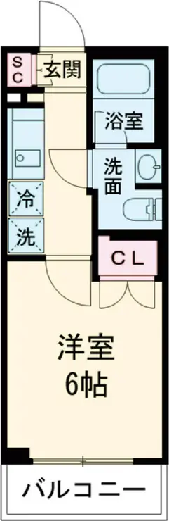 プレール・ドゥーク中野富士見町II 3階階 間取り