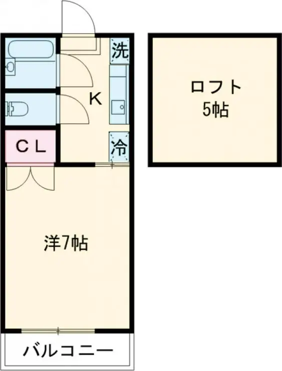 モンシャトー・オキ 2階階 間取り