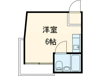 JLBグランエクリュ駒沢大学(ワンルーム/3階)の間取り写真
