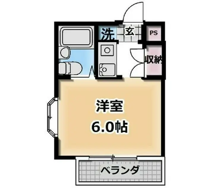 メゾンドコンフォート 3階階 間取り