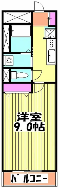 メゾンプログレス 4階階 間取り