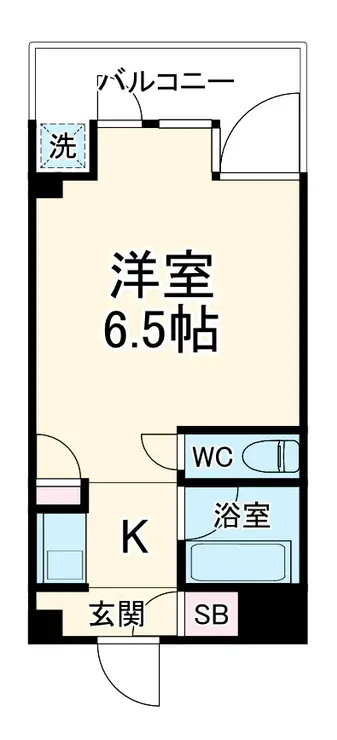 CKすずかけ台 5階階 間取り