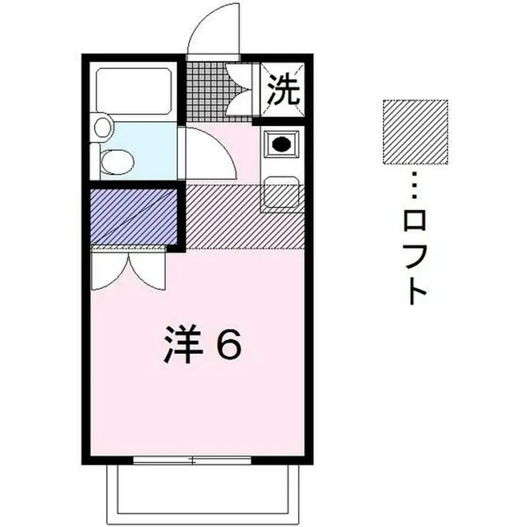 サザンシティ相模I 2階階 間取り