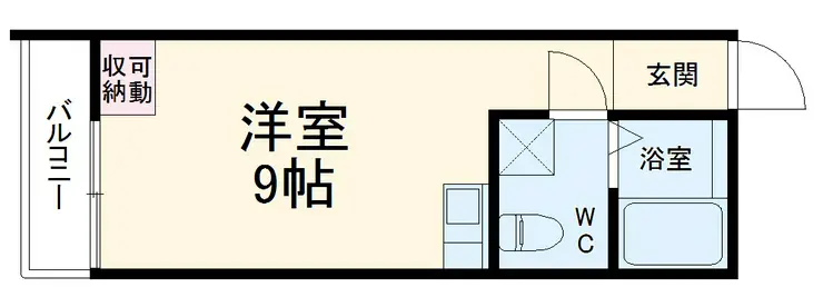 アレグレ相模原 1階階 間取り